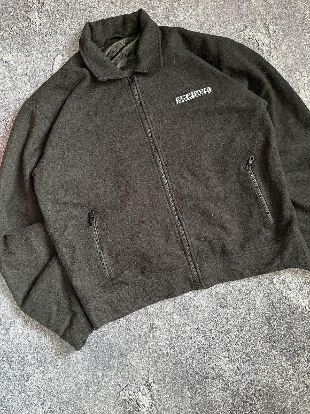 Handmade × Vintage Vintage bootleg wool sons of anarchy Detroit jacket Size US L / EU 52-54 / 3 - 2 Thumbnail
