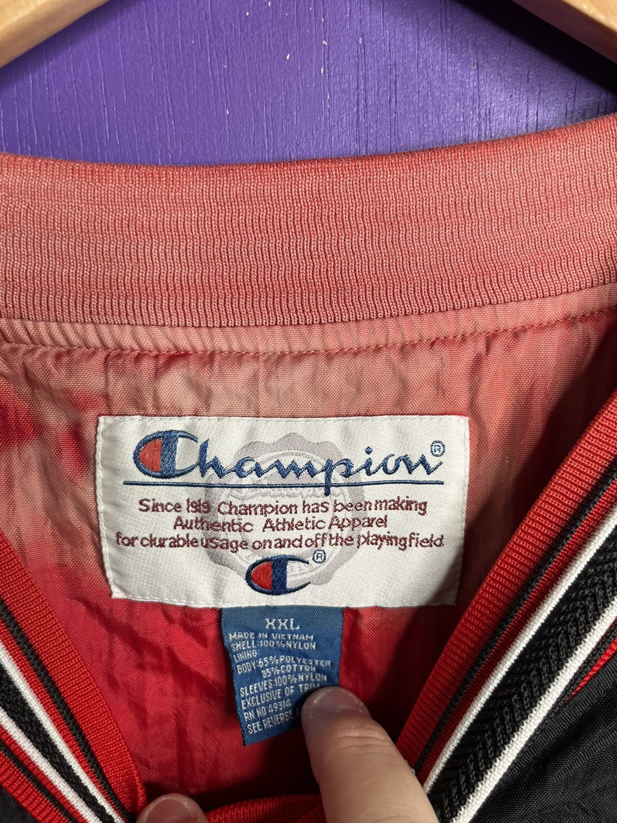 Champion × Vintage Vintage 90s champion ESPN logo windbreaker Size US XXL / EU 58 / 5 - 4 Thumbnail