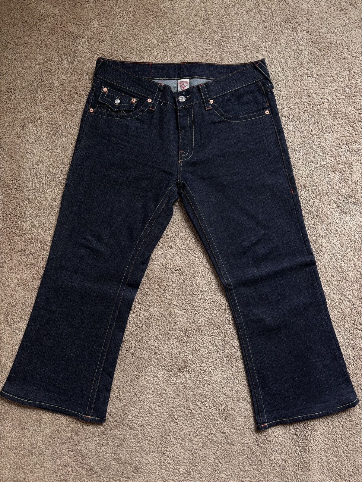 True Religion True Religion Jeans — RARE “Joey Tiger Warrior" design Size US 33 - 2 Thumbnail