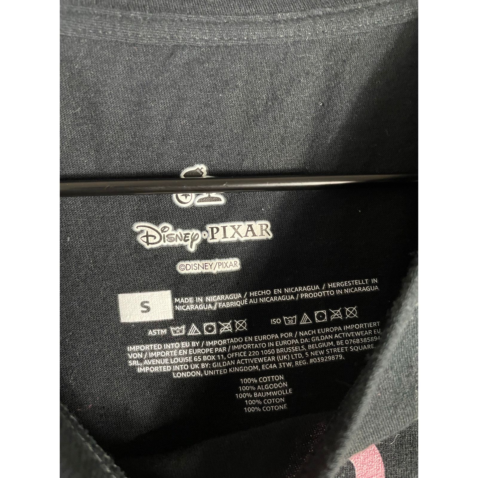 Disney Disney Pixar Bao I Love Bao Black Graphic T-Shirt Small Size S / US 4 / IT 40 - 2 Thumbnail