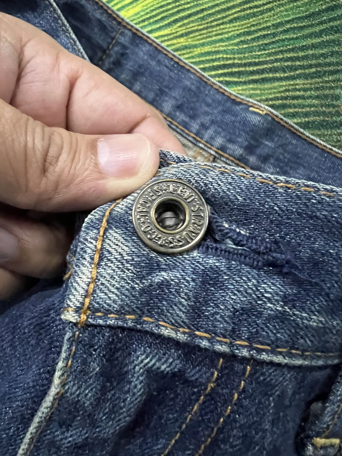 Levi's Vintage Levi’s 503 Distressed Denim Pants w32 Size US 32 / EU 48 - 9 Thumbnail