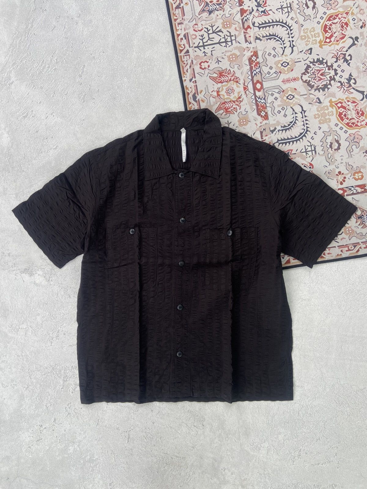 Noirer Noirer Tectured shirt japanese brand Size US M / EU 48-50 / 2 - 1 Thumbnail