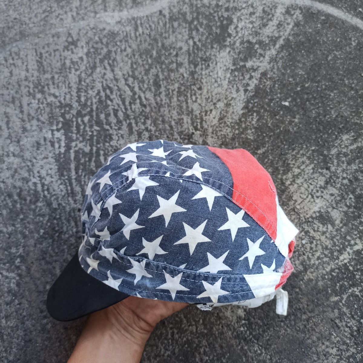 Vintage unique USA flag hat Size ONE SIZE - 5 Thumbnail