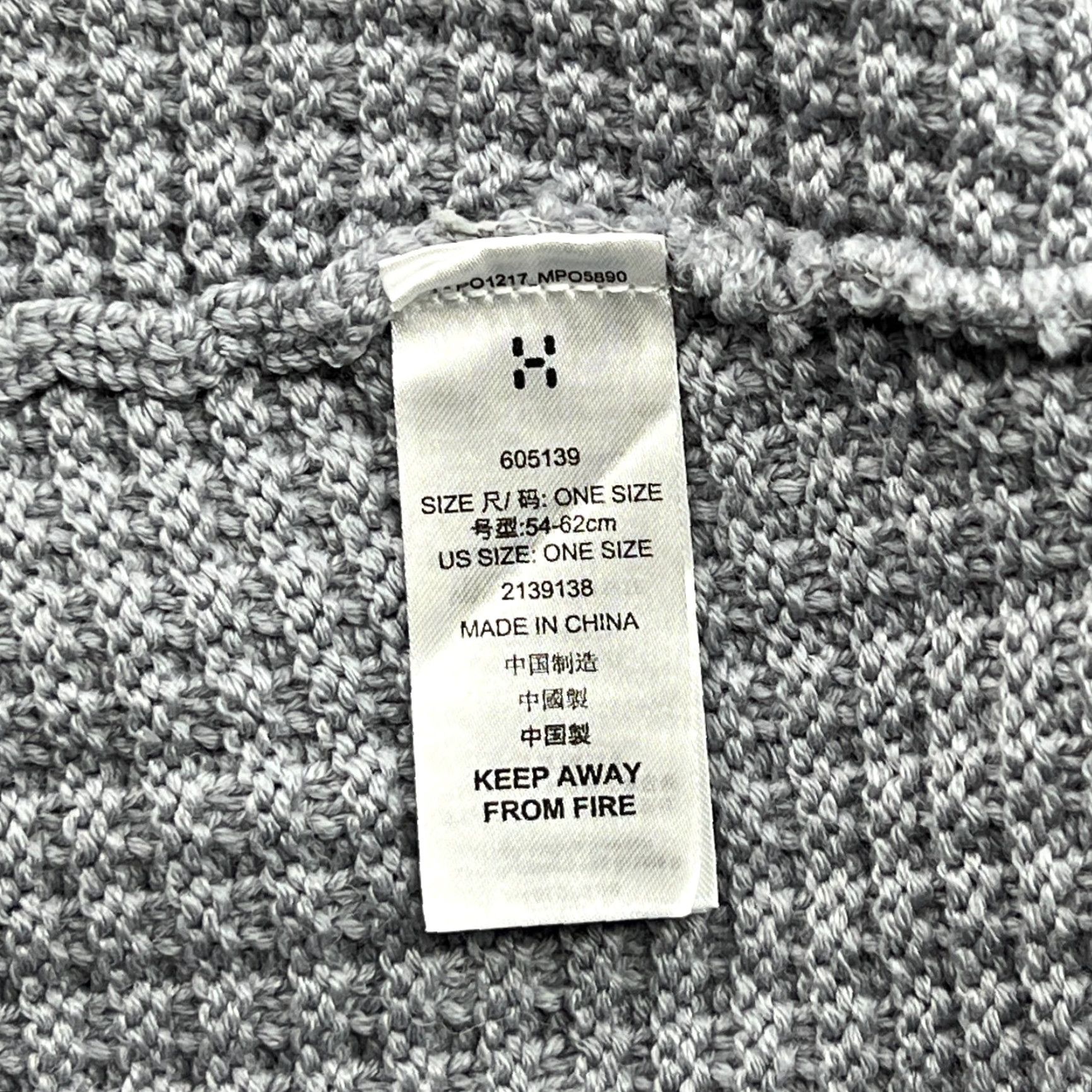 Vintage Haglofs Gray Beanie One Size OSFA Cuffed Stretch Wool Blend knitted Unisex Adults Mens Womens Beanie Size ONE SIZE - 5 Thumbnail