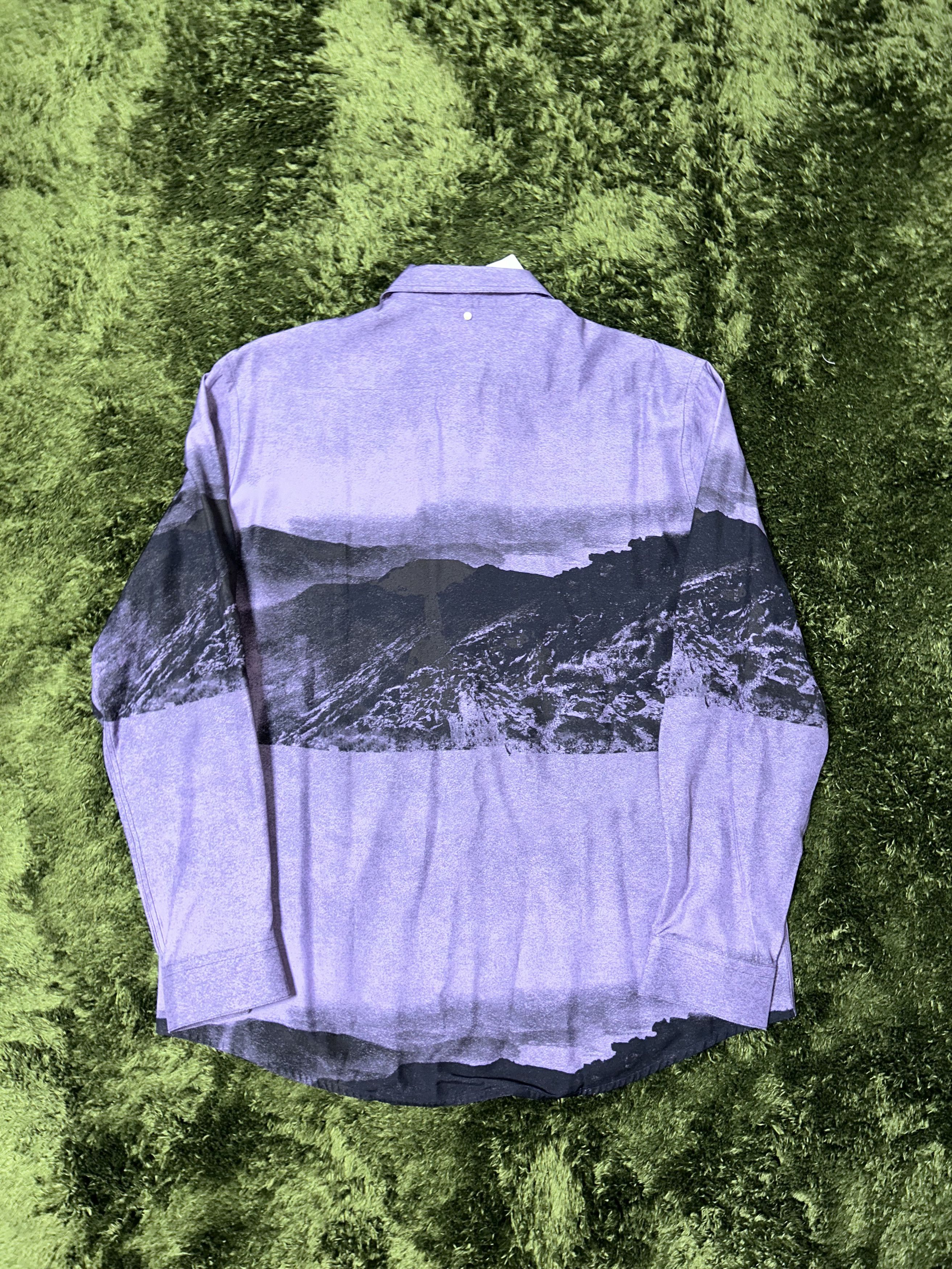OAMC [XL] OAMC floral relaxed fit shirts purple Size US XL / EU 56 / 4 - 6 Thumbnail