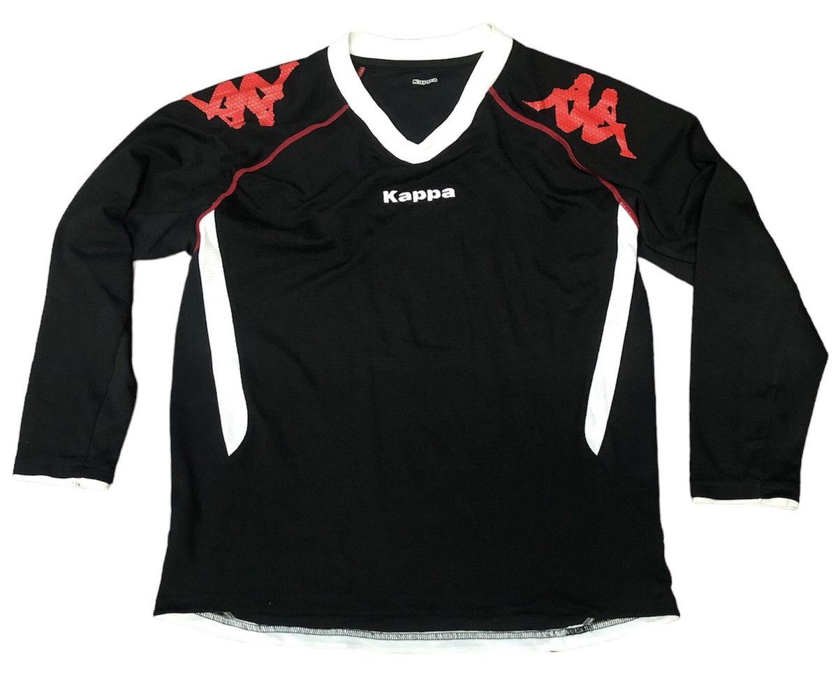 Kappa × Vintage Kappa Long Sleeve Tee Shirt Size US M / EU 48-50 / 2 - 1 Thumbnail