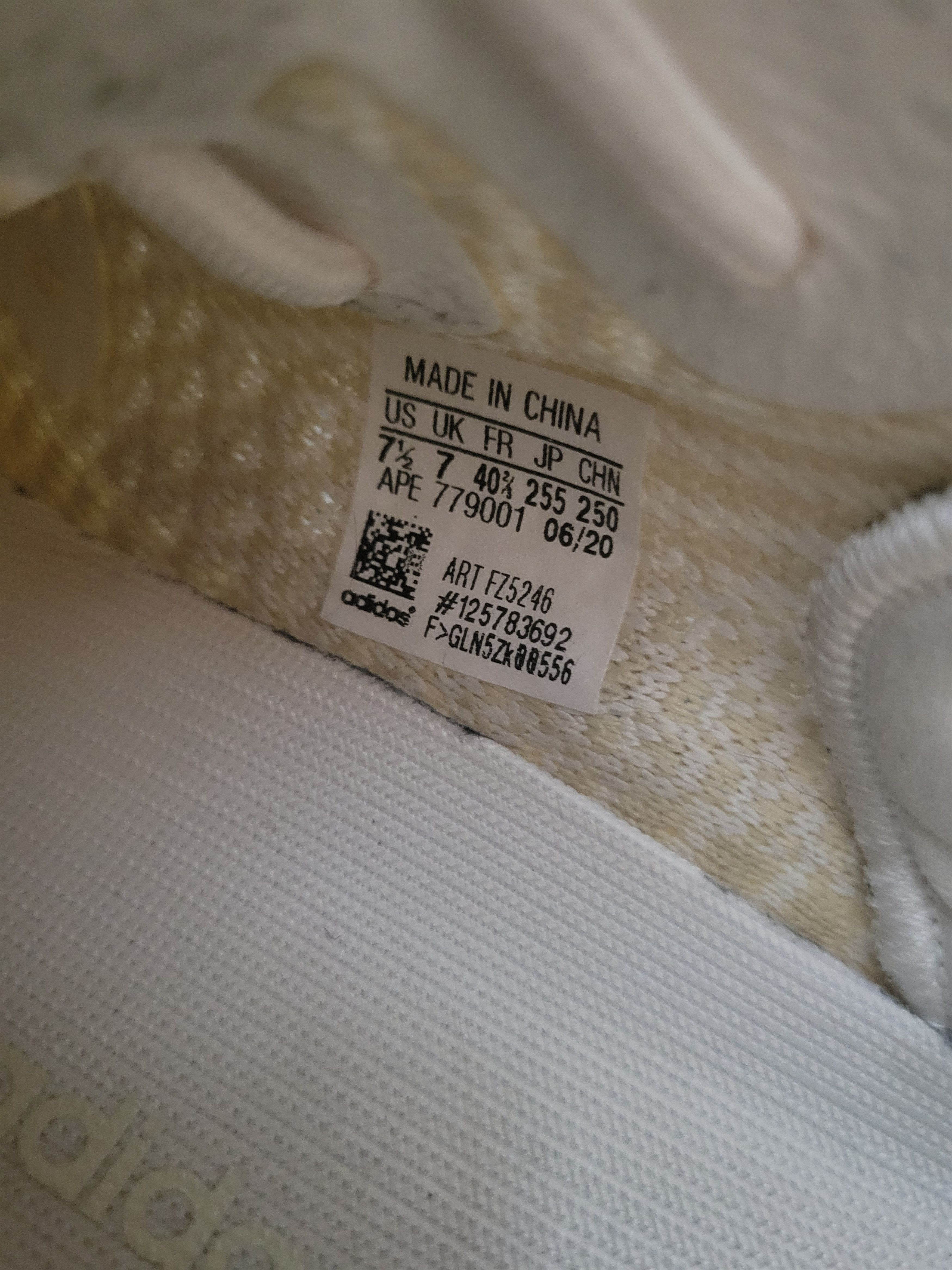 Adidas Adidas Yeezy 350 V2 Natural Sz 7.5 Size US 7.5 / EU 40-41 - 8 Thumbnail