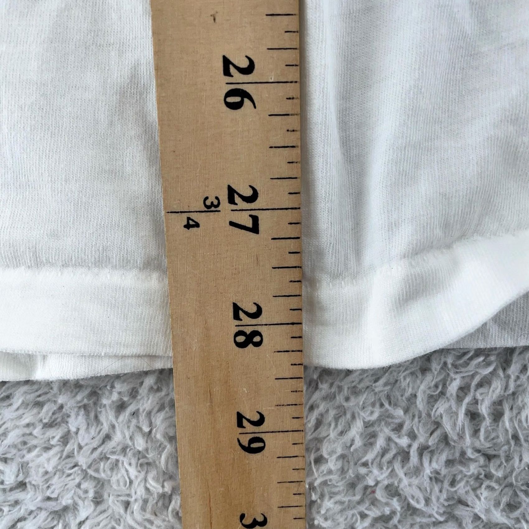 Hanes VINTAGE Hanes White 100% Cotton Tee Shirt Small Men Shirt XS? Size US S / EU 44-46 / 1 - 6 Thumbnail