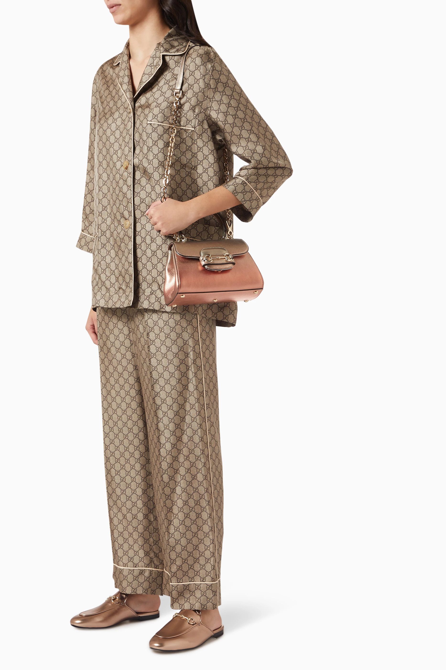Gucci o1la5ras0526 Size: OS / Horsebit 1955 Mini Top Handle Bag Size ONE SIZE - 3 Thumbnail