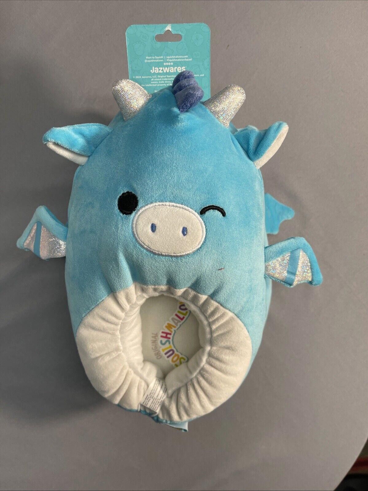 Designer Squishmallow Kids House Shoes Size 4/5 TATIANA THE DRAGON Size US 5 / IT 35 - 3 Thumbnail