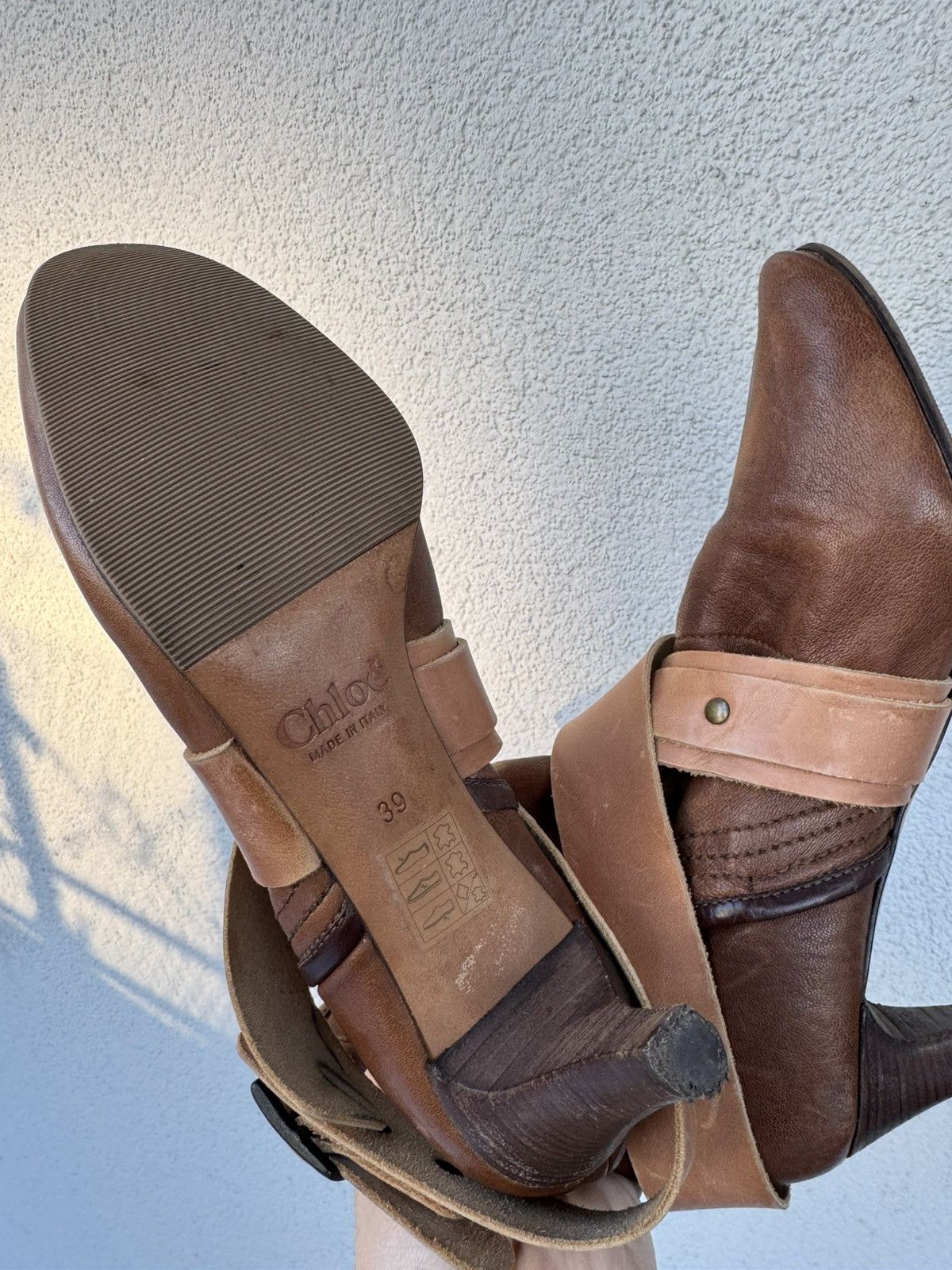 Chloe Chloe leather Strap Avantgarde Ankle Boots Size 39 Size US 9 / IT 39 - 8 Thumbnail