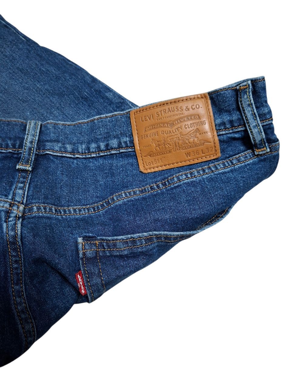Levi's LEVIS 511 W36 L32 JEANS DENIM Size US 36 / EU 52 - 4 Thumbnail