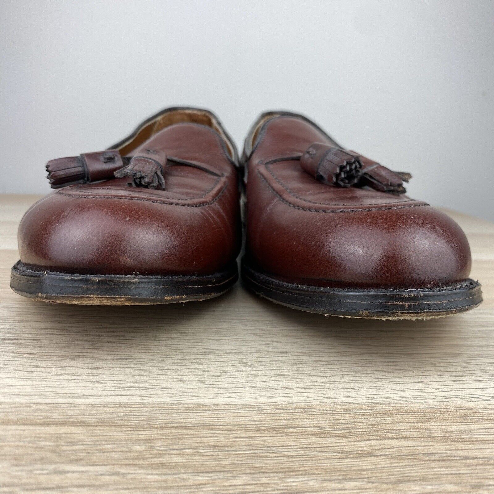 Alden Vintage Alden 668 Eljoy Tassel Slip On Loafer Leather 11.5 Size US 11.5 / EU 44-45 - 4 Thumbnail