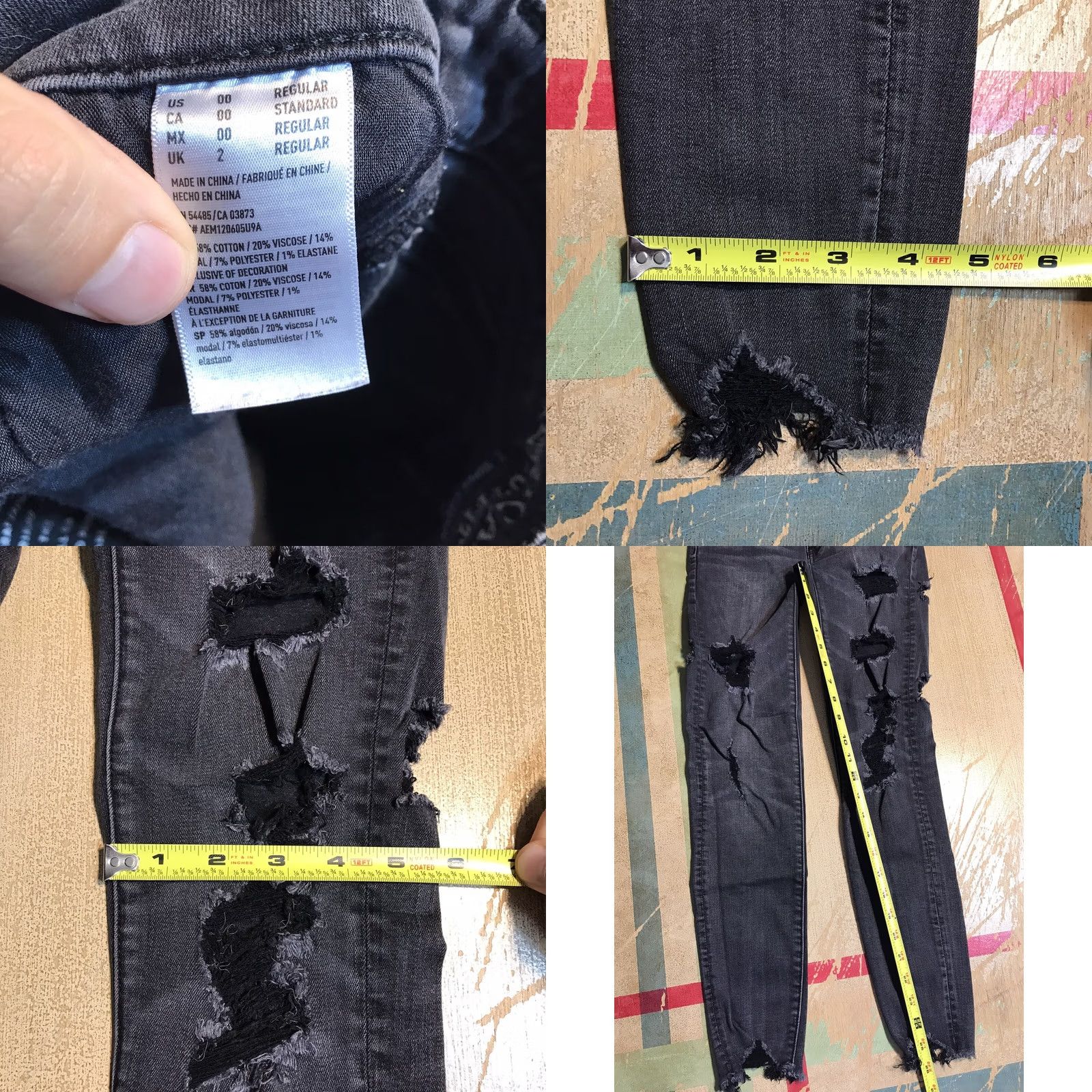 American Eagle Outfitters American Eagle Outfitters Jegging Jeans Shirt? Size 24" / US 00 / IT 34 - 8 Thumbnail