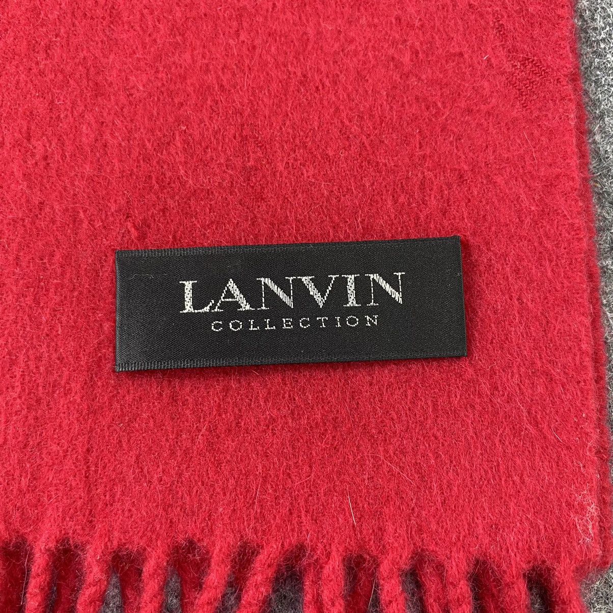 Lanvin Lanvin Red Scarf / Muffler / Neckwear - T1213 Size ONE SIZE - 5 Thumbnail