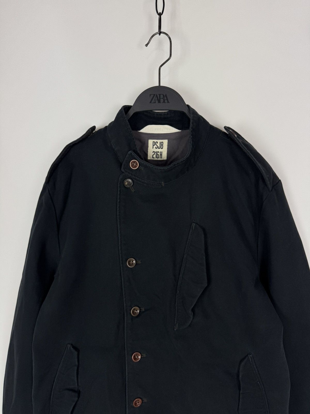 Paul Smith PAJ8 216H Paul Smith Jeans Military Style Jacket Size US L / EU 52-54 / 3 - 5 Thumbnail