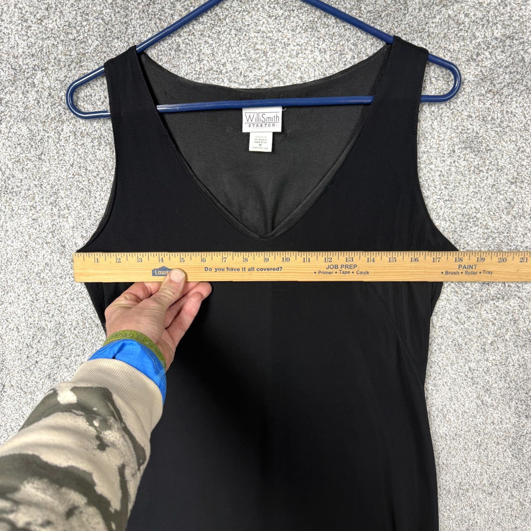 Willi Smith VINTAGE Willi Smith Dress M LBD Minimalist Corporate Goth Office Tech Chic Shirt? Size M / US 6-8 / IT 42-44 - 2 Thumbnail