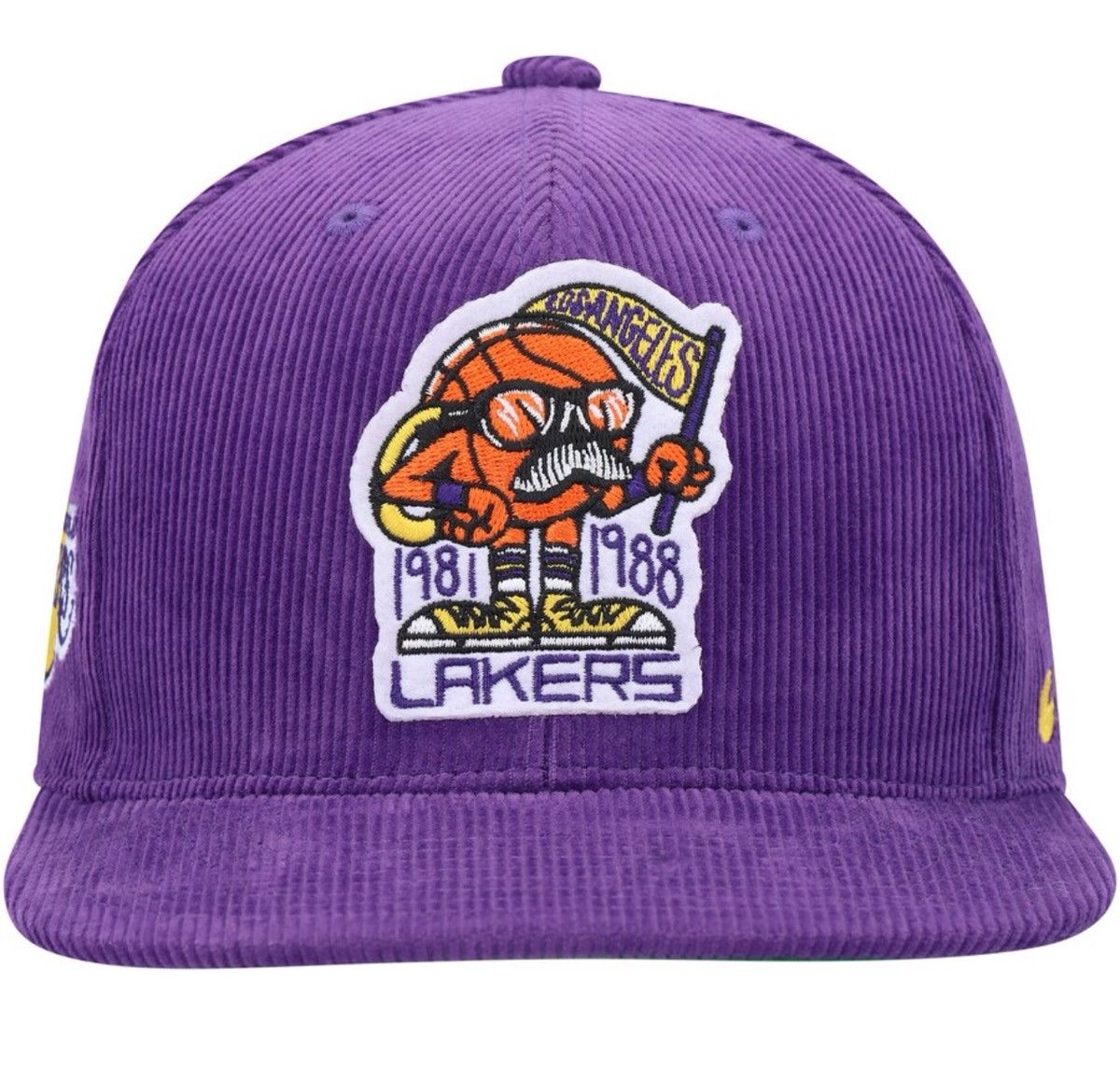 Mitchell & Ness Lakers, Kurt Rambis Mitchell Ness snapback corduroy Size ONE SIZE - 1 Thumbnail