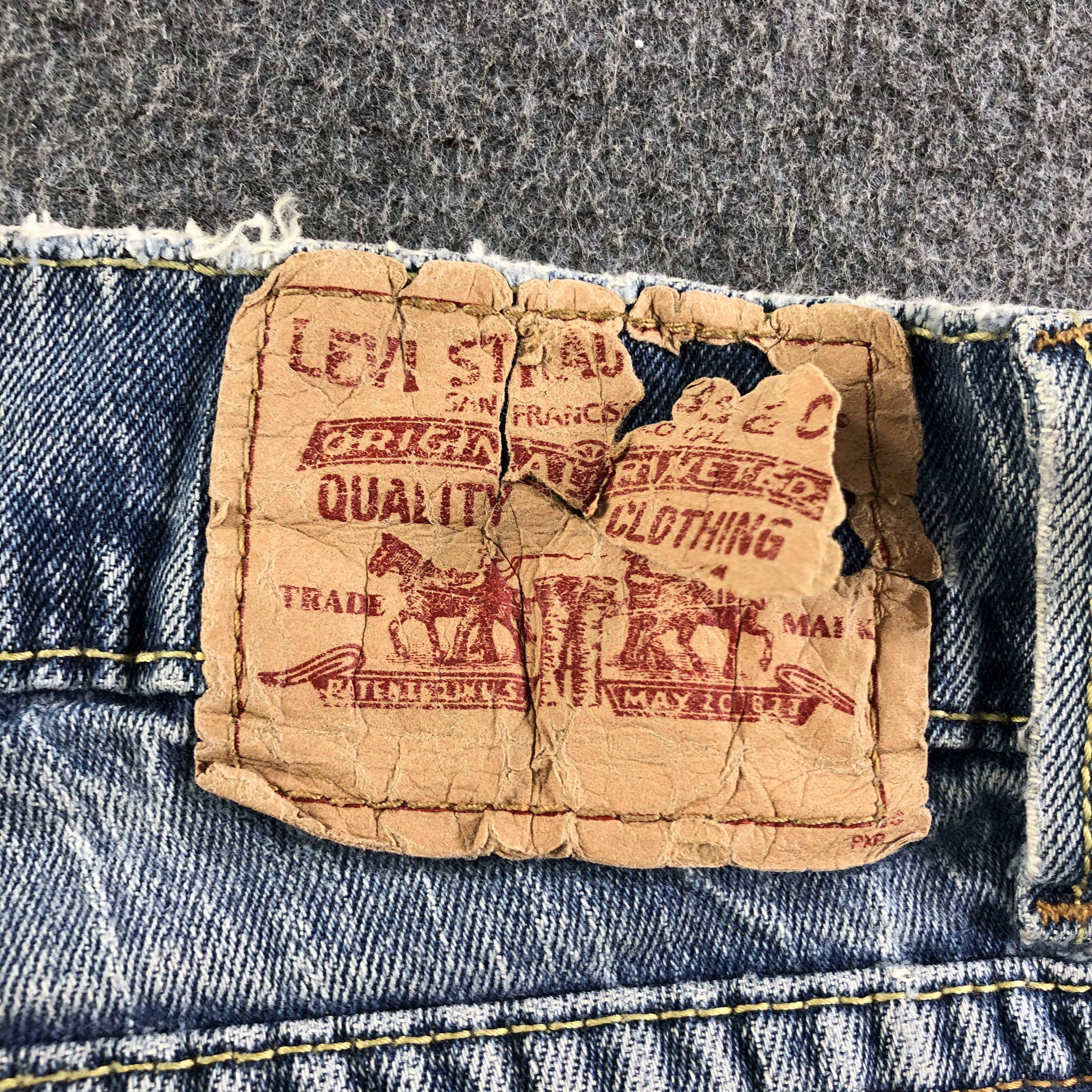 Levi's Vintage Blue Wash Levis 542 Jeans-J3227 Size US 32 / EU 48 - 5 Thumbnail