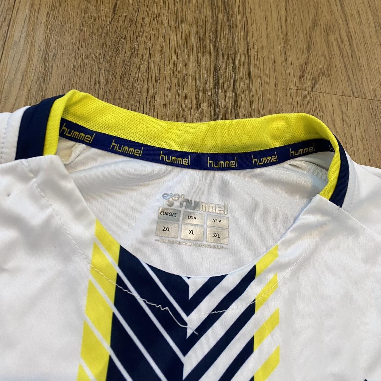 Hummel 2022-23 Everton Away Hummel Football Shirt Premier League Size US XXL / EU 58 / 5 - 3 Thumbnail