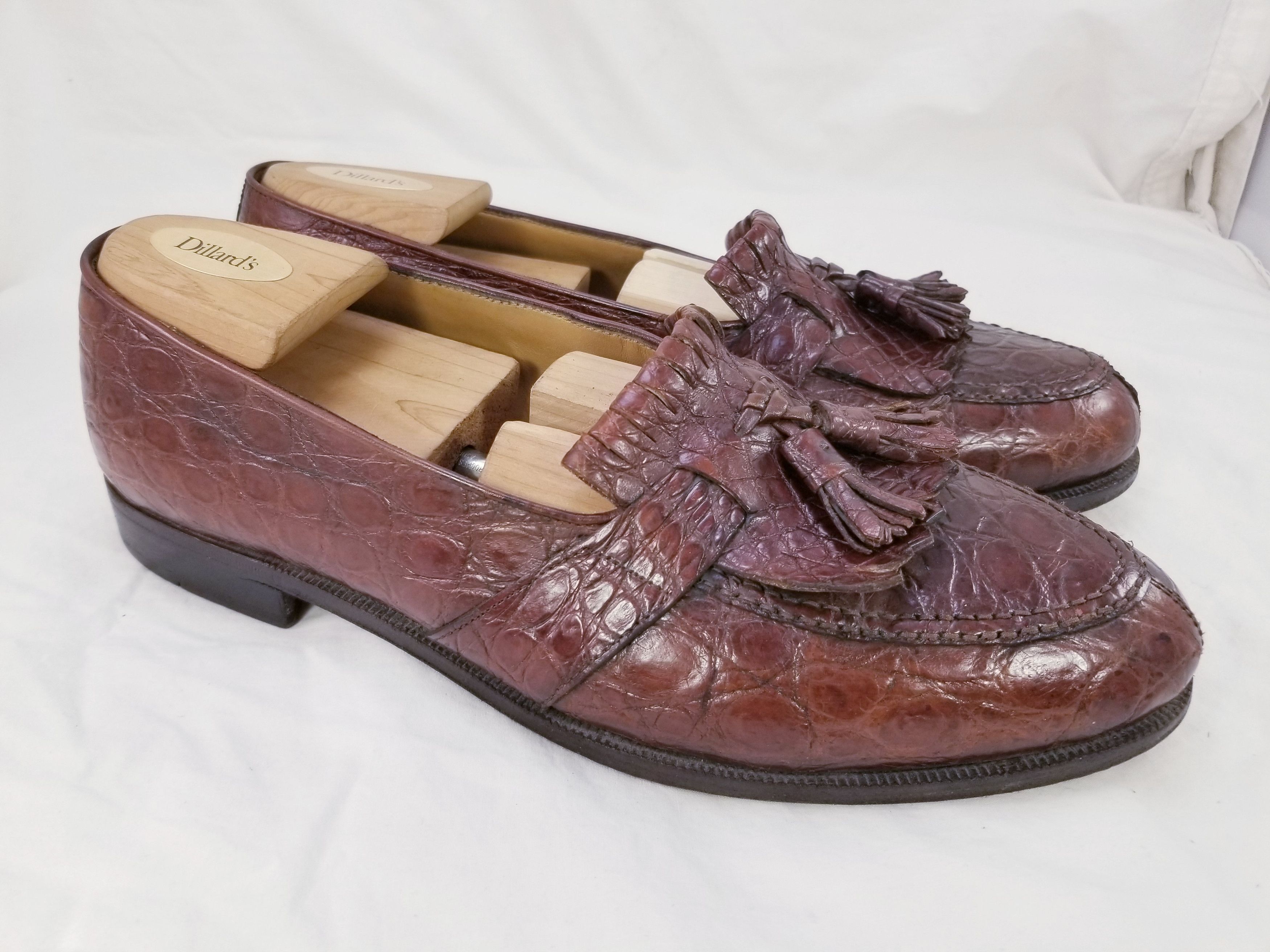 Salvatore Ferragamo KILTIE TASSEL EXOTIC Size US 10 / EU 43 - 2 Thumbnail