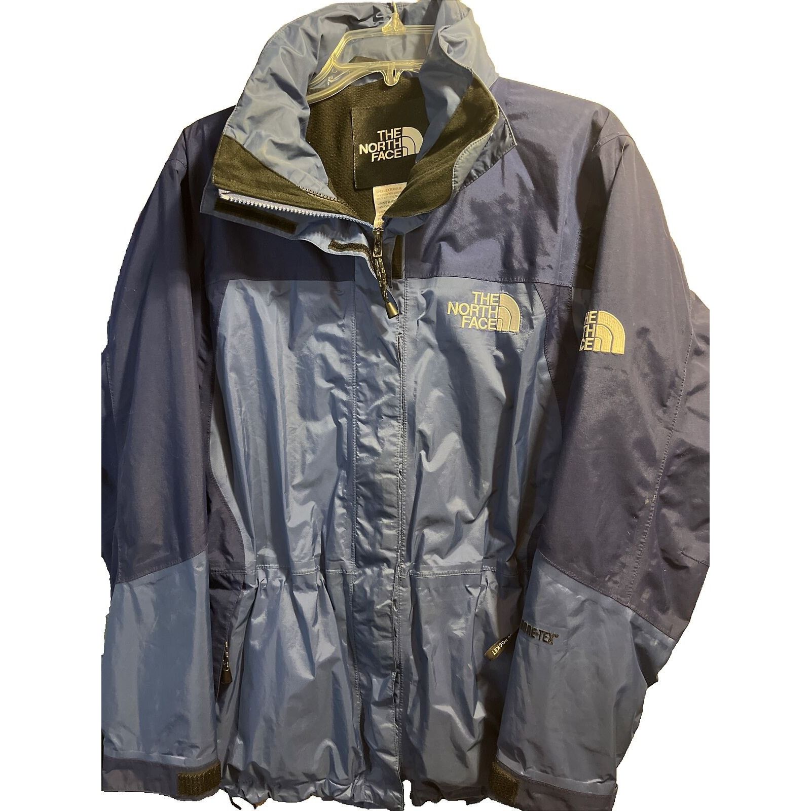 The North Face The North Face Womens L Blue Zip Nylon Polyester Winter Coat Size L / US 10 / IT 46 - 1 Thumbnail
