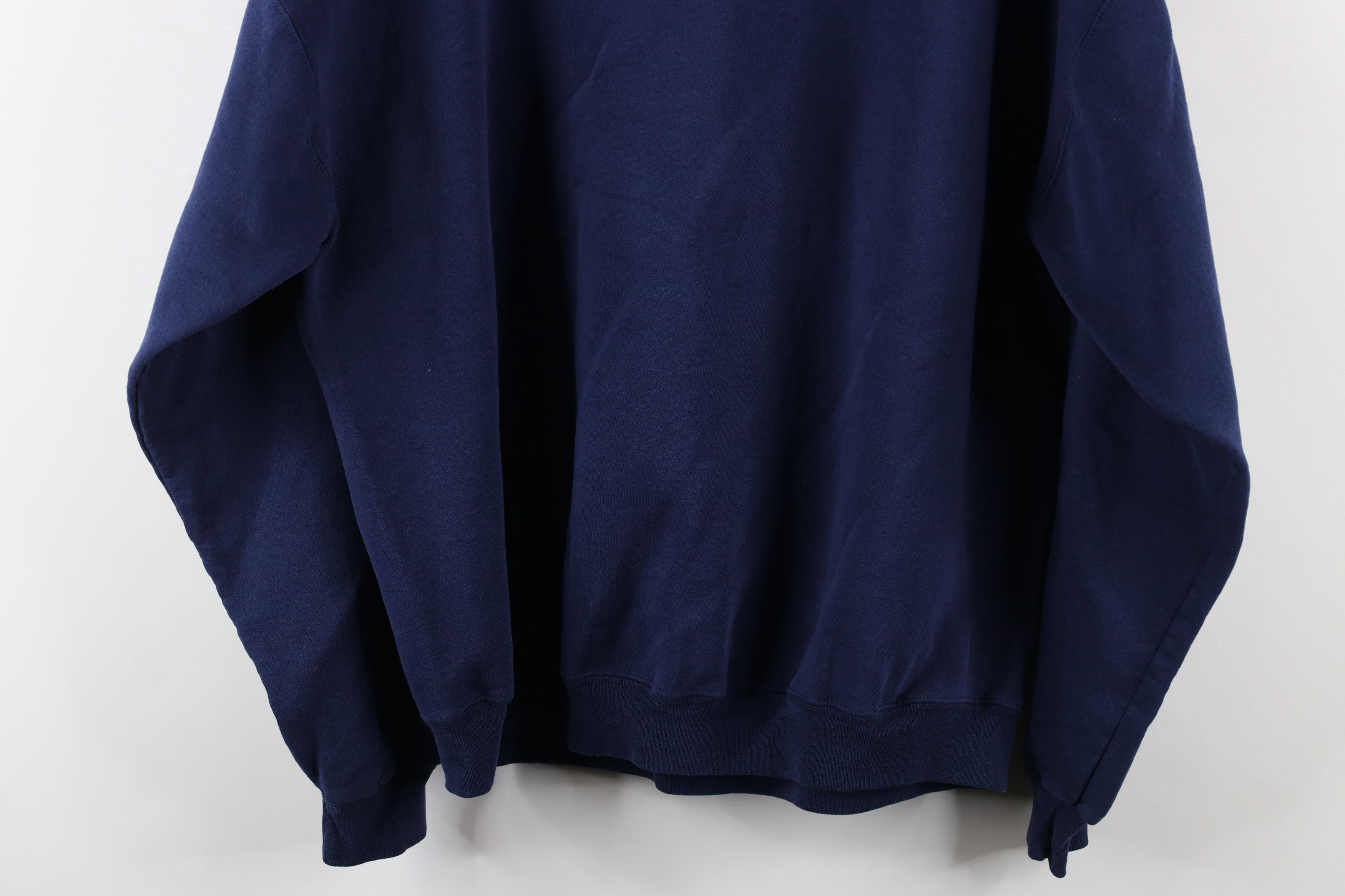 Starter × Vintage Vintage 90s Starter Spell Out Crewneck Sweatshirt Navy Blue Size US XL / EU 56 / 4 - 12 Thumbnail