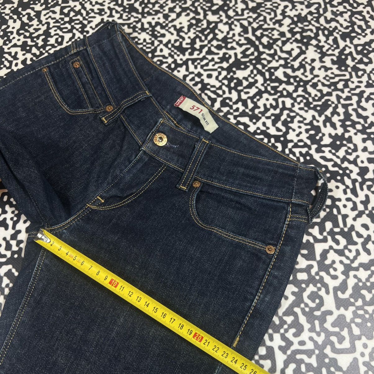 Levi's Vintage Y2K Levis 571 Slim Fit Casual Jeans Size 29" - 16 Thumbnail