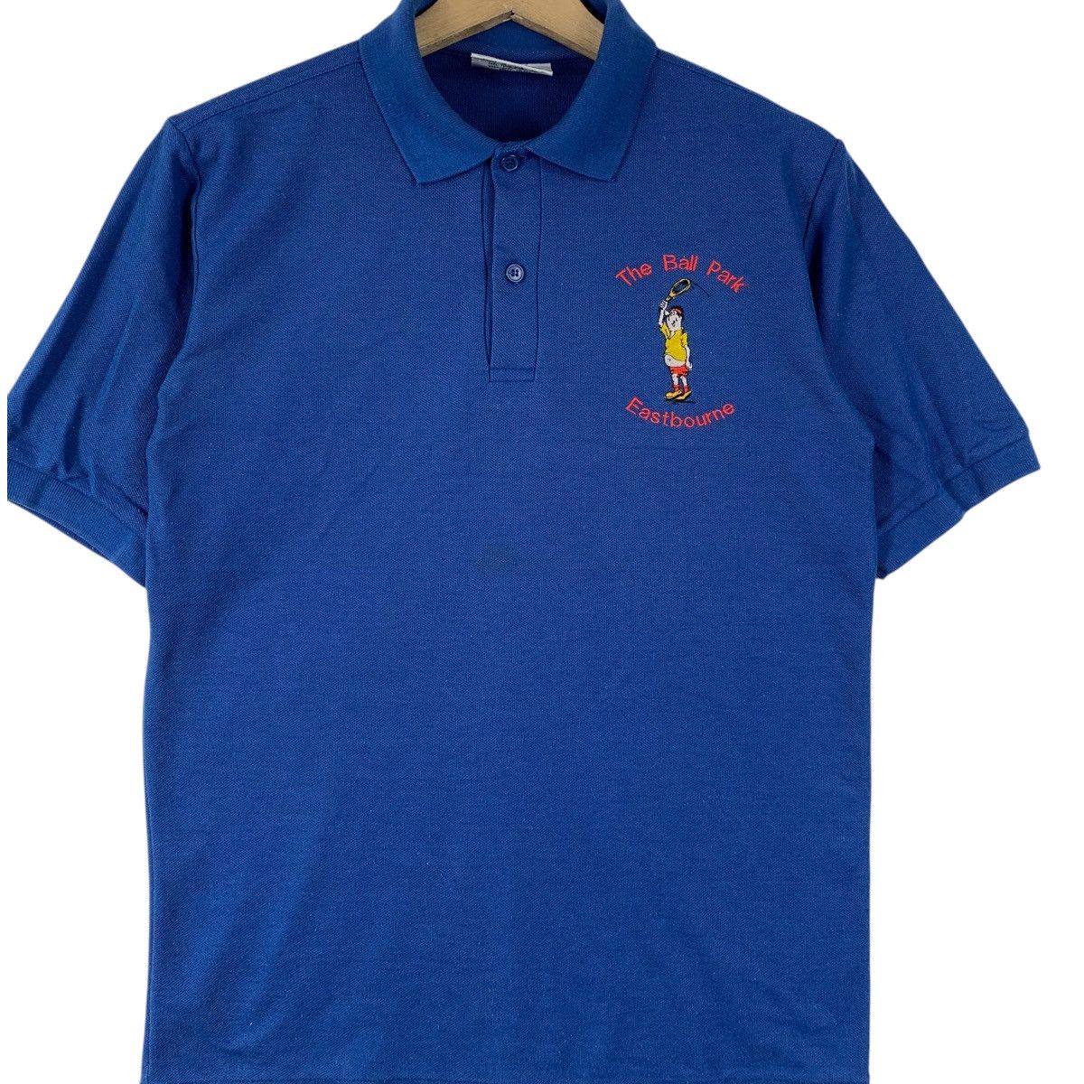 Vintage Vintage THE BALL PARK Eastbourne Tennis Polo Tee Shirt Top Size US M / EU 48-50 / 2 - 3 Thumbnail