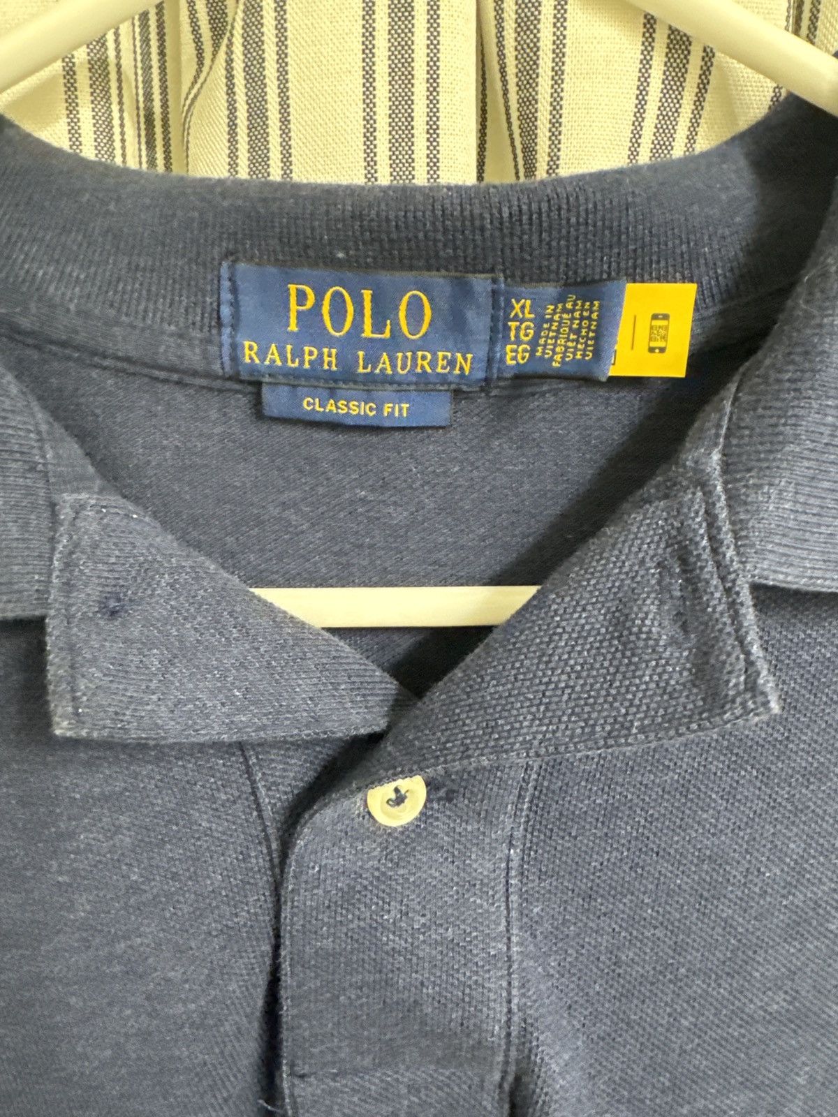Polo Ralph Lauren Polo Ralph Lauren Classic Fit Long Sleve Polo Size US XL / EU 56 / 4 - 3 Thumbnail