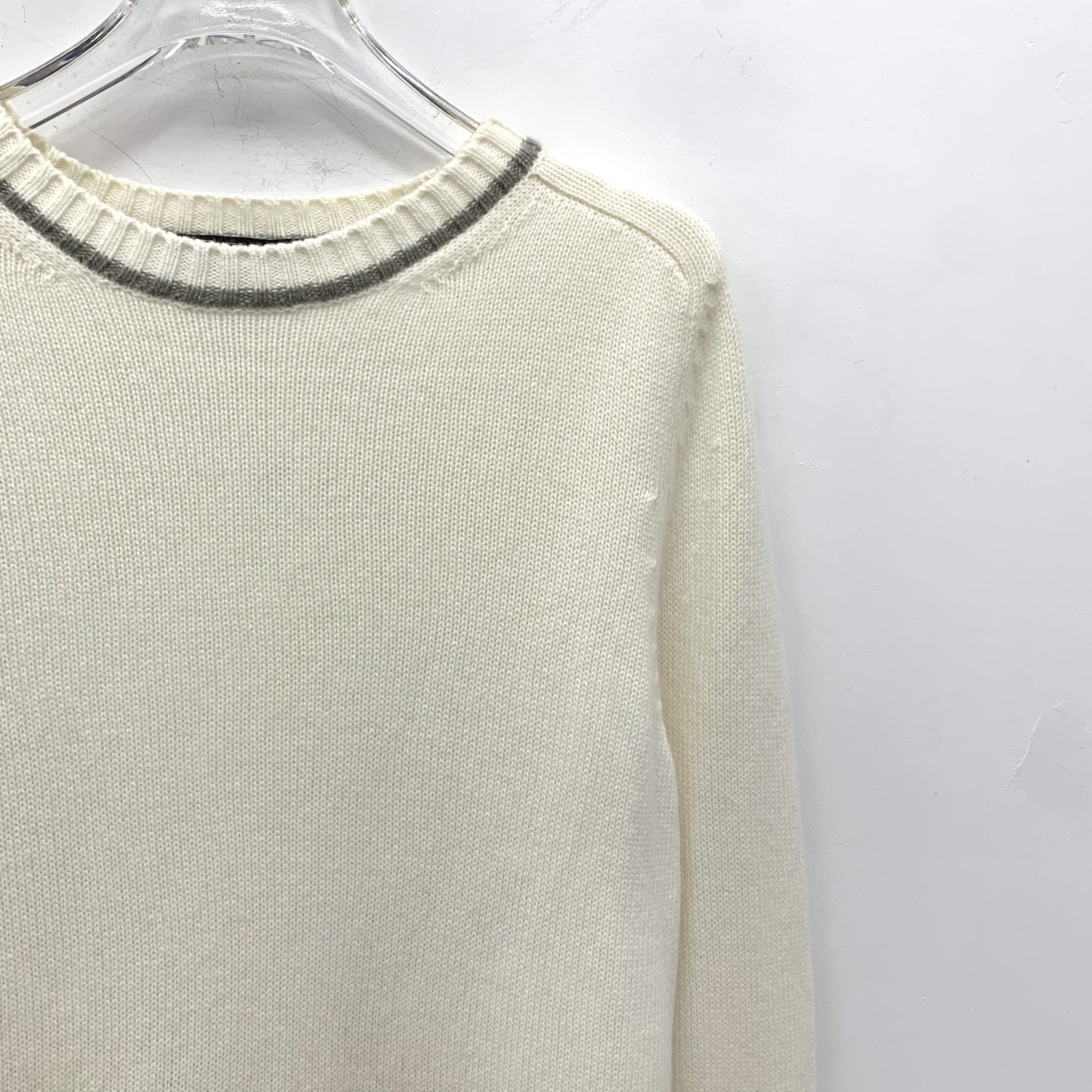 Loro Piana Loro Piana Colorblock Cashmere Knit L/S Sweater (L) Size US L / EU 52-54 / 3 - 3 Thumbnail