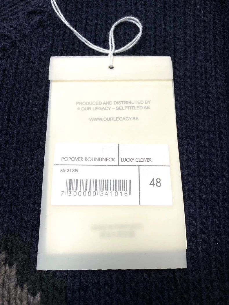 Our Legacy our legacyClover sweater coarse knitted round neck pullover Size US M / EU 48-50 / 2 - 8 Thumbnail