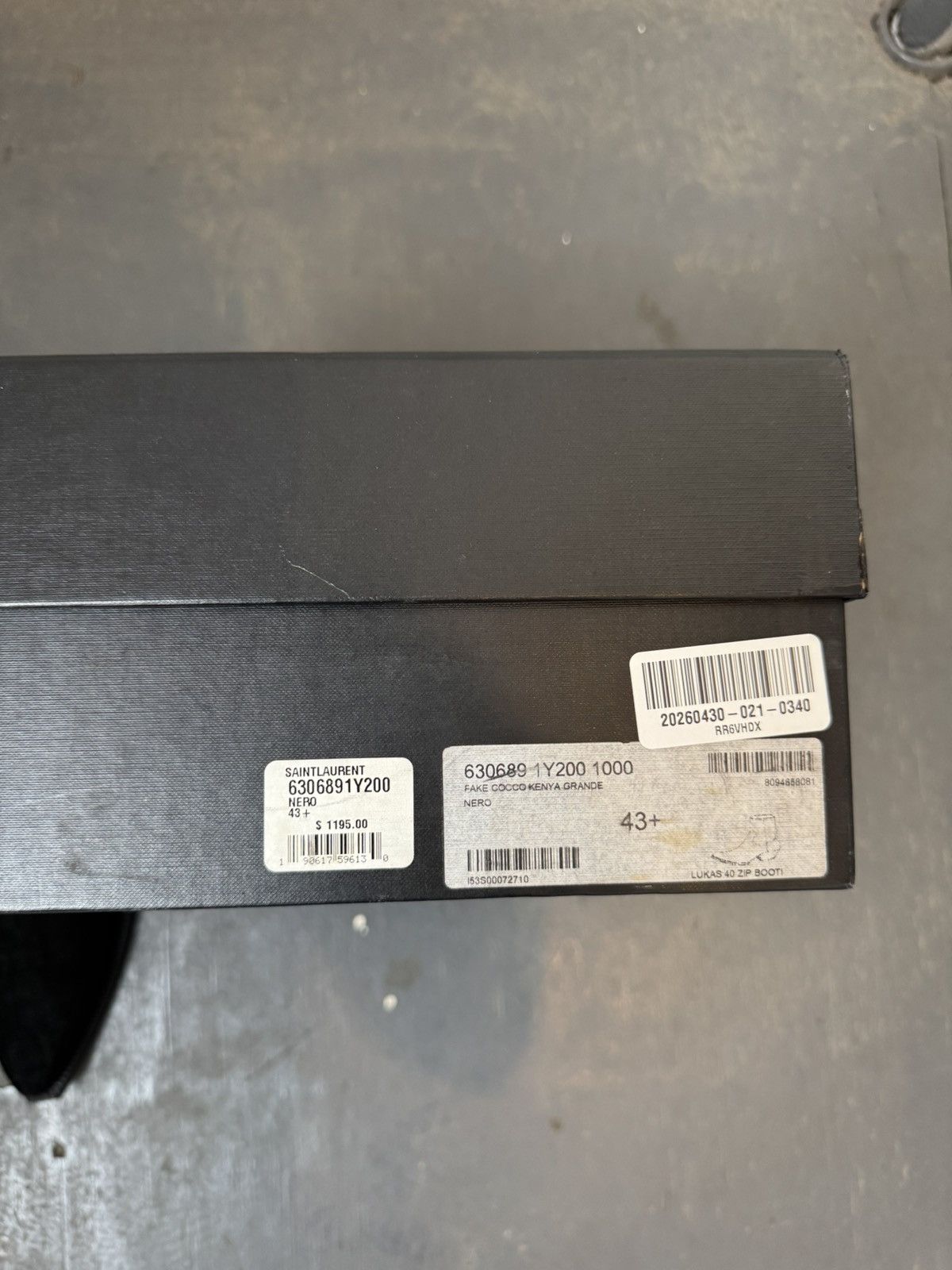 Saint Laurent Paris Hedi Luka Boots Size US 10.5 / EU 43-44 - 6 Thumbnail