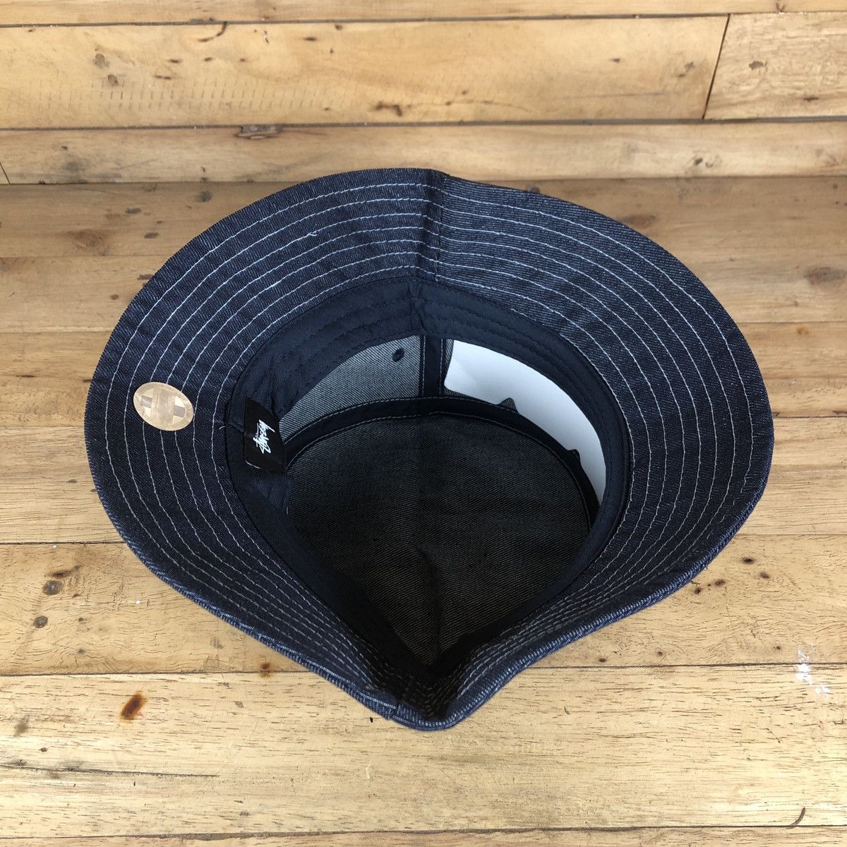 Stussy × Vintage Stussy Contrast Stitch Bucket Size ONE SIZE - 2 Thumbnail