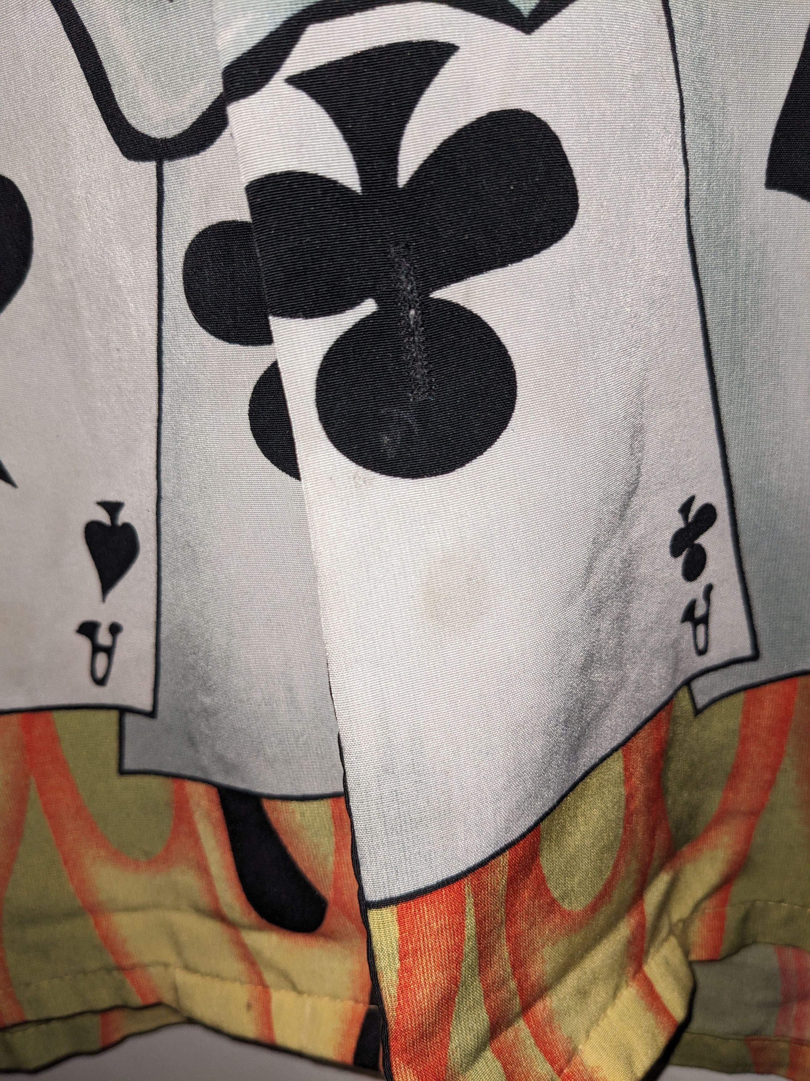 Vintage Vintage Y2K Skull Dice Aces Poker Flames Button Up Shirt Size US L / EU 52-54 / 3 - 5 Thumbnail