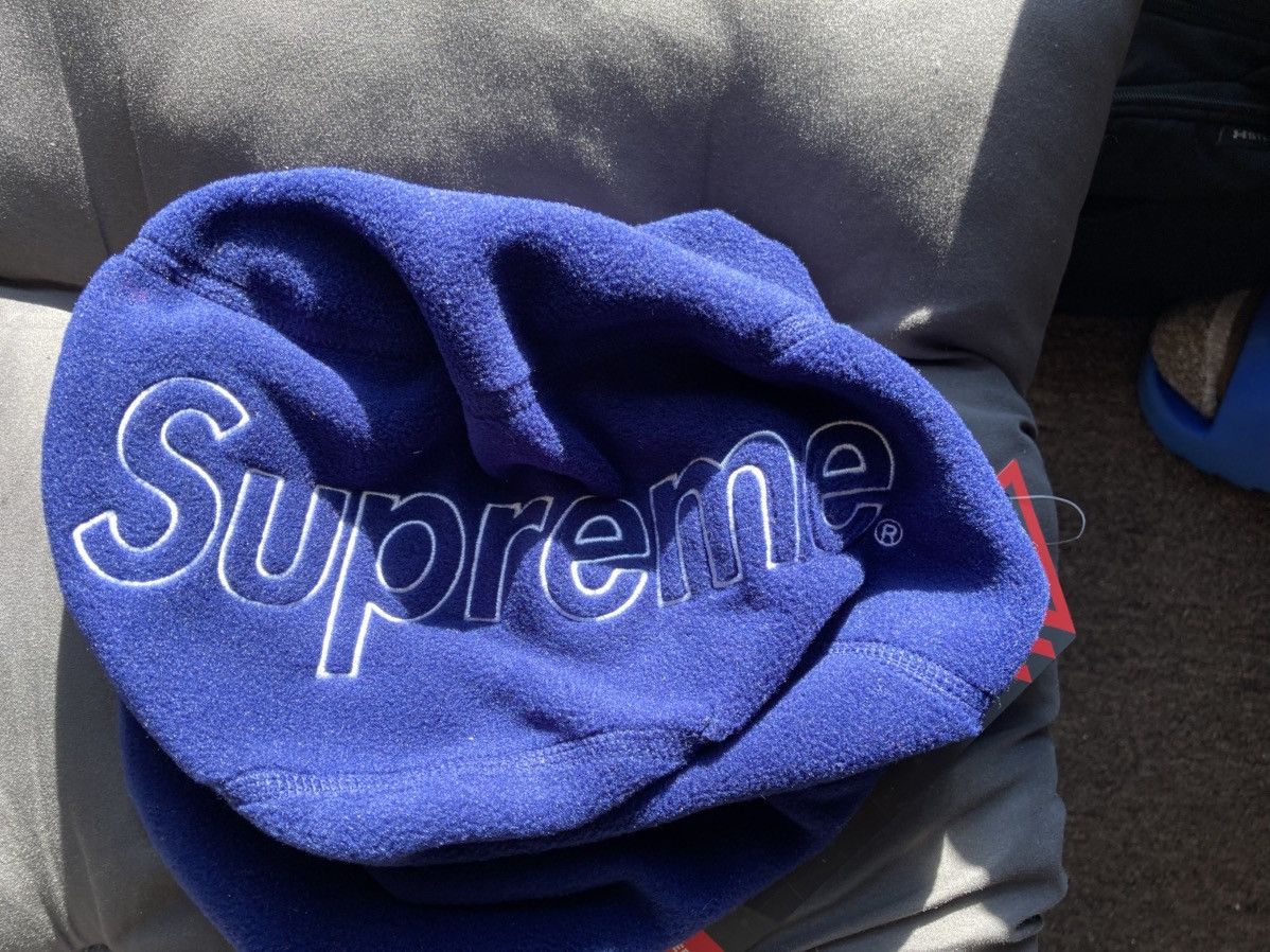 Supreme Supreme Polartec Balaclava Navy FW24 Size ONE SIZE - 3 Thumbnail