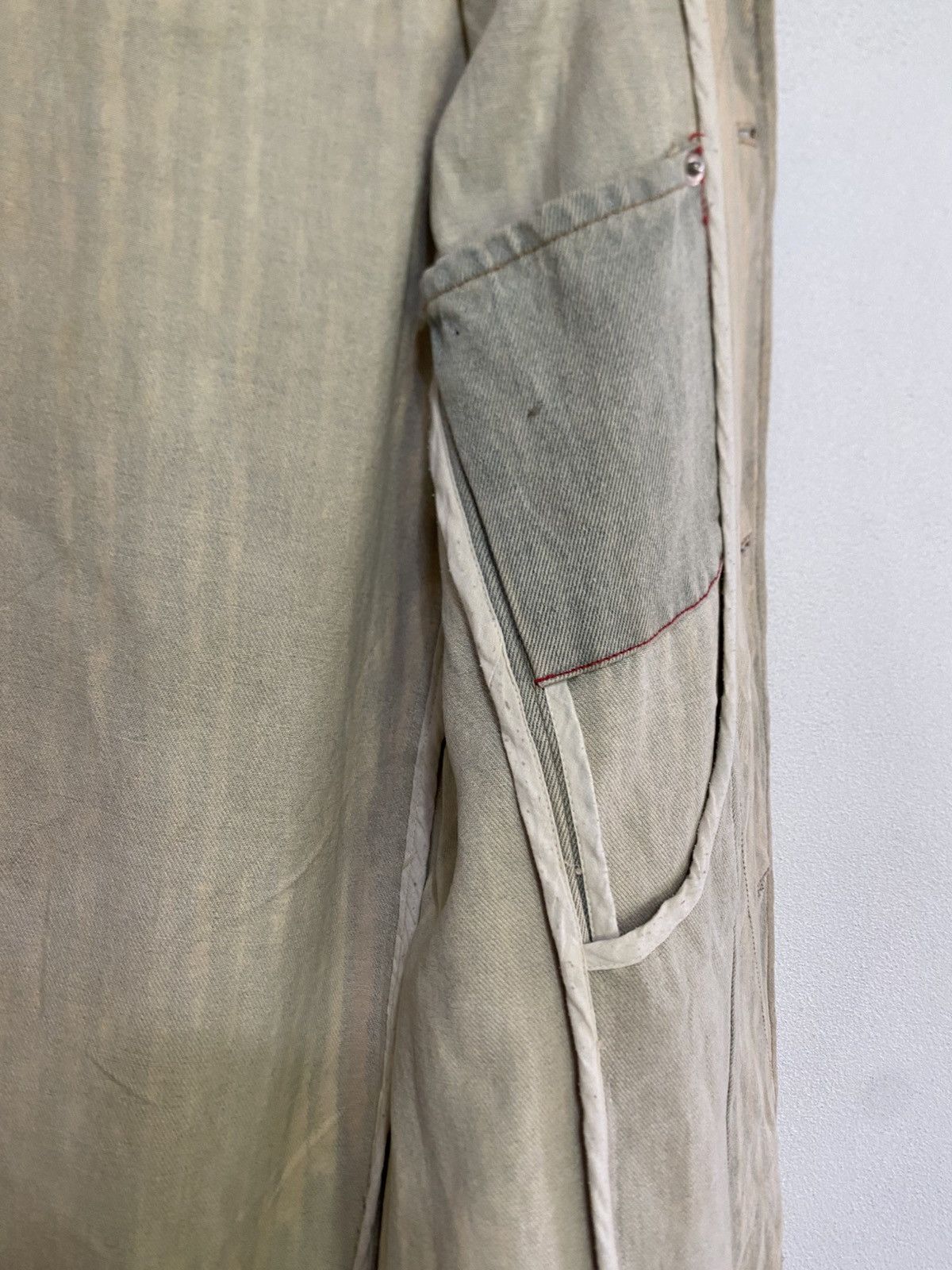 Le Grande Bleu (L.G.B.) Azito Distress Denim Jacket Button Up Size US L / EU 52-54 / 3 - 13 Thumbnail