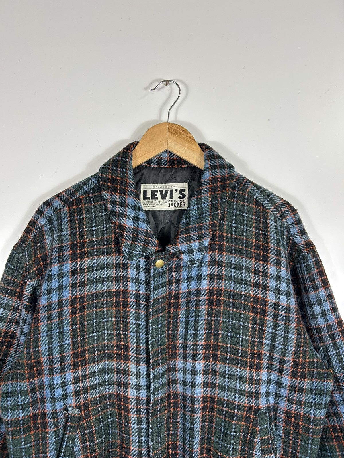 Levi's Vintage Clothing ⚡️Vintage Levi’s Tweed Zipper Bomber Jacket Size US M / EU 48-50 / 2 - 4 Thumbnail