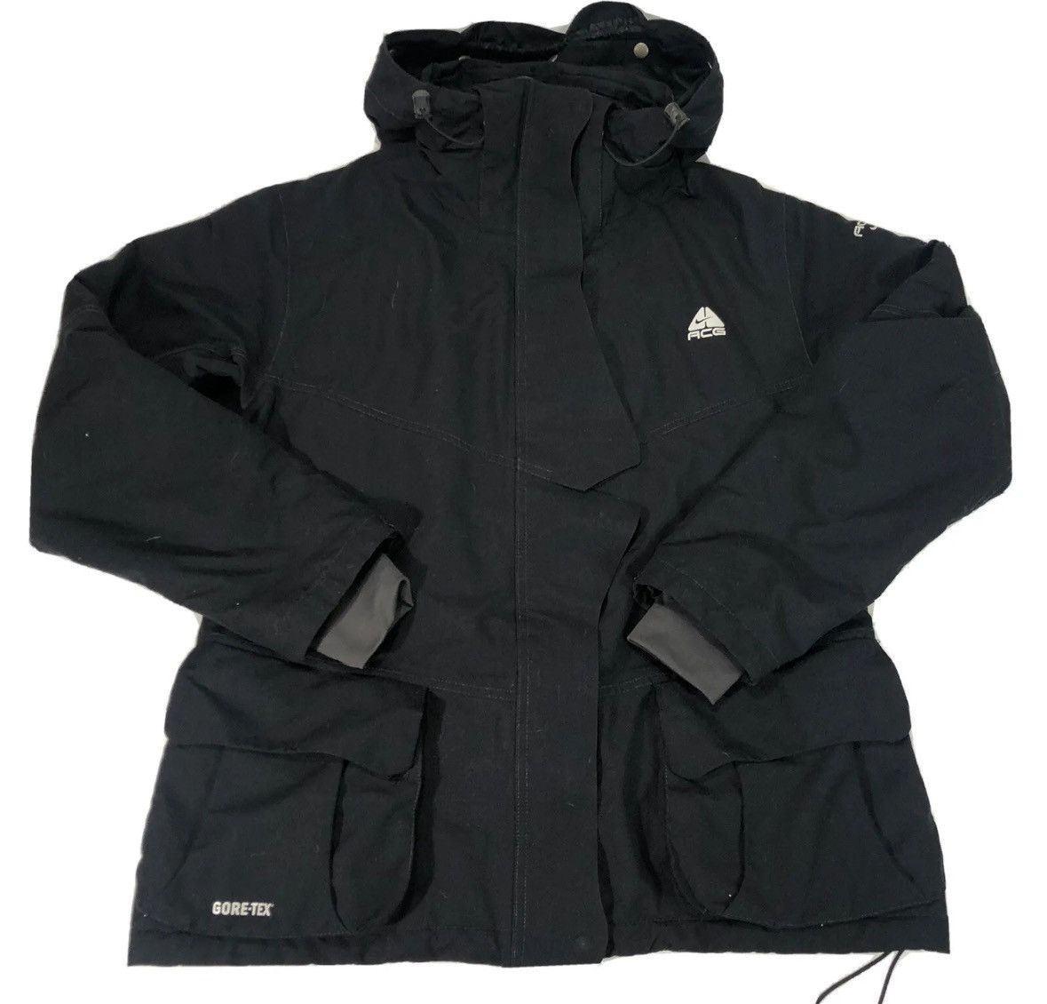 MMW × Nike Nike x MMW 004 Gore-Tex Modular Jacket Black | Grailed