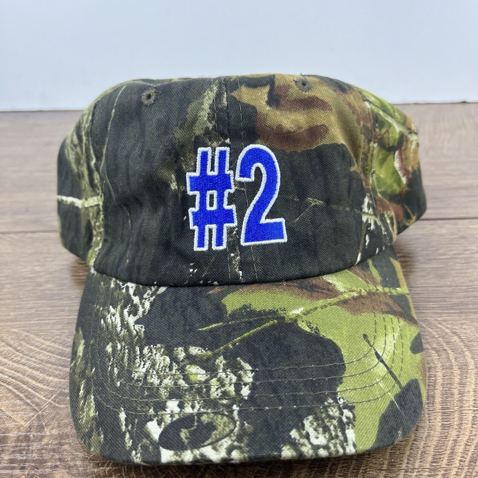 Other #2 Baseball Hat Adjustable Hat Camo Adjustable Hat Green Adu Size ONE SIZE - 4 Thumbnail