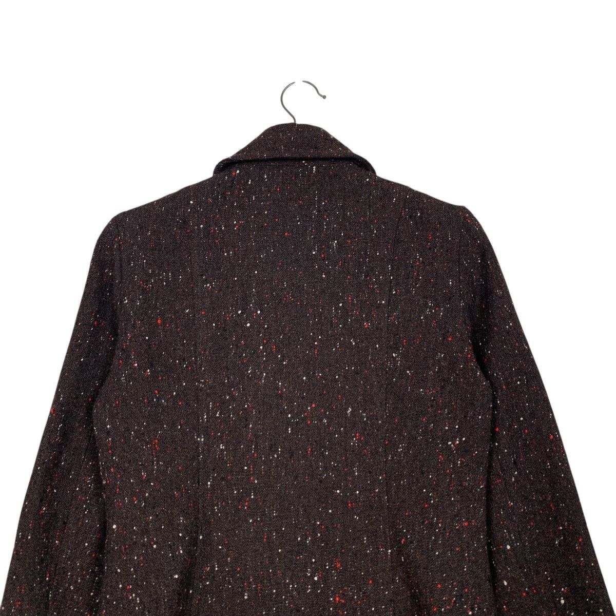 Japanese Brand RELACHER Flecked Wool Double Breasted Coat #2739-C123 Size S / US 4 / IT 40 - 15 Thumbnail