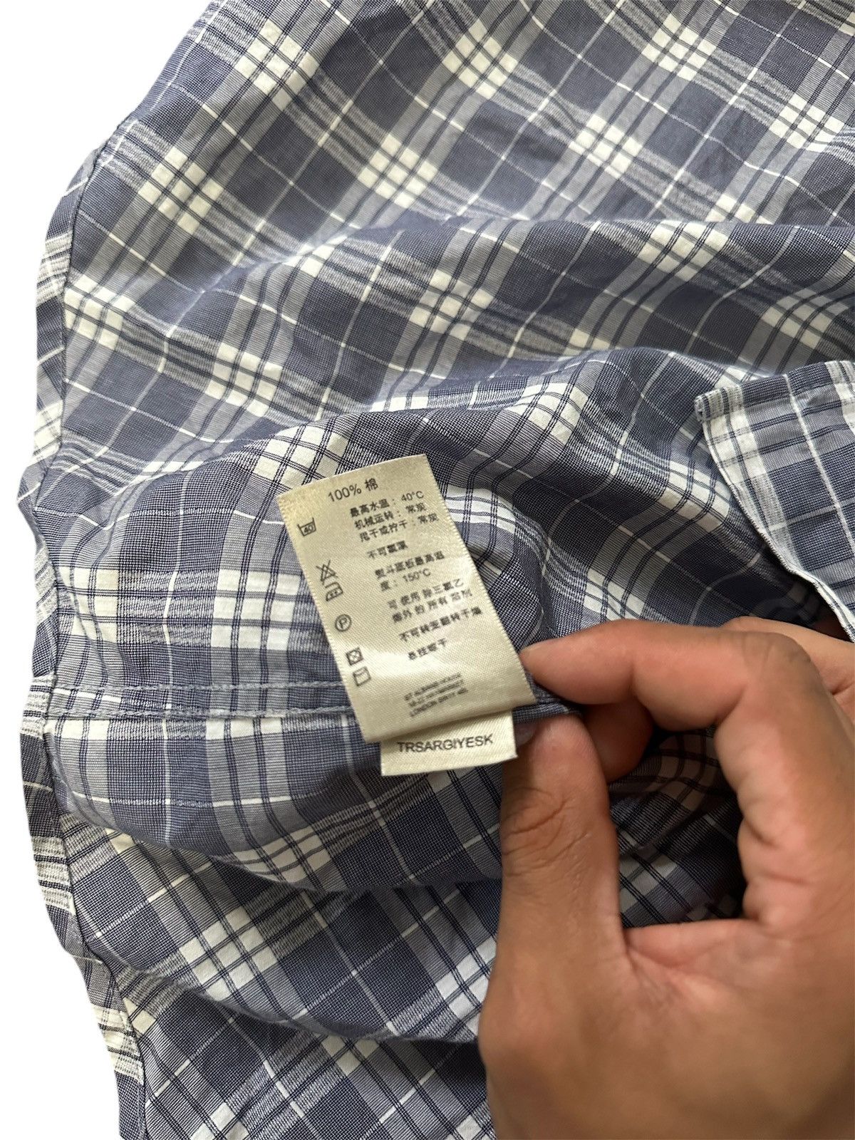 Burberry × Designer Burberry Short sleeve button up Size US S / EU 44-46 / 1 - 6 Thumbnail