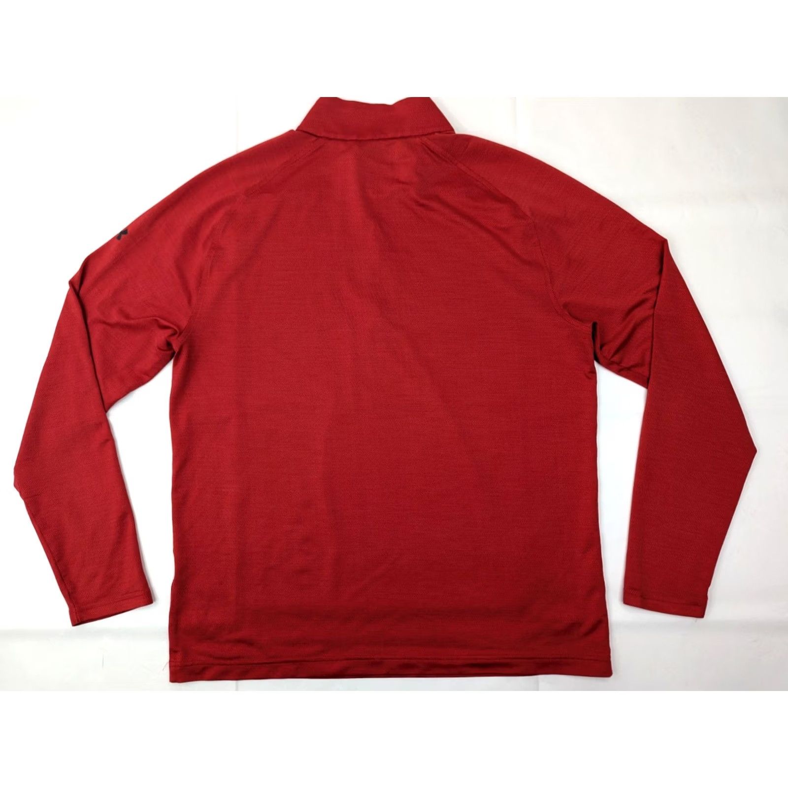 Under Armour Under Armour Red Shirt Pullover 1/4 Zip Loose Fit Men L Collared Golf GripWrists Casual Activewear Sports Vintage: No Size US L / EU 52-54 / 3 - 7 Thumbnail