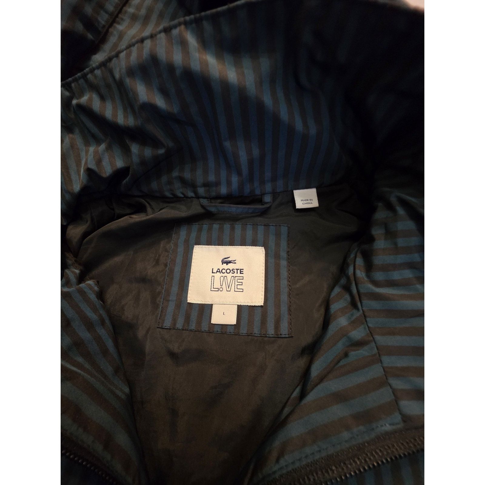 Lacoste Vintage Lacoste Live windbreaker jacket dark green Men's Size US L / EU 52-54 / 3 - 5 Thumbnail