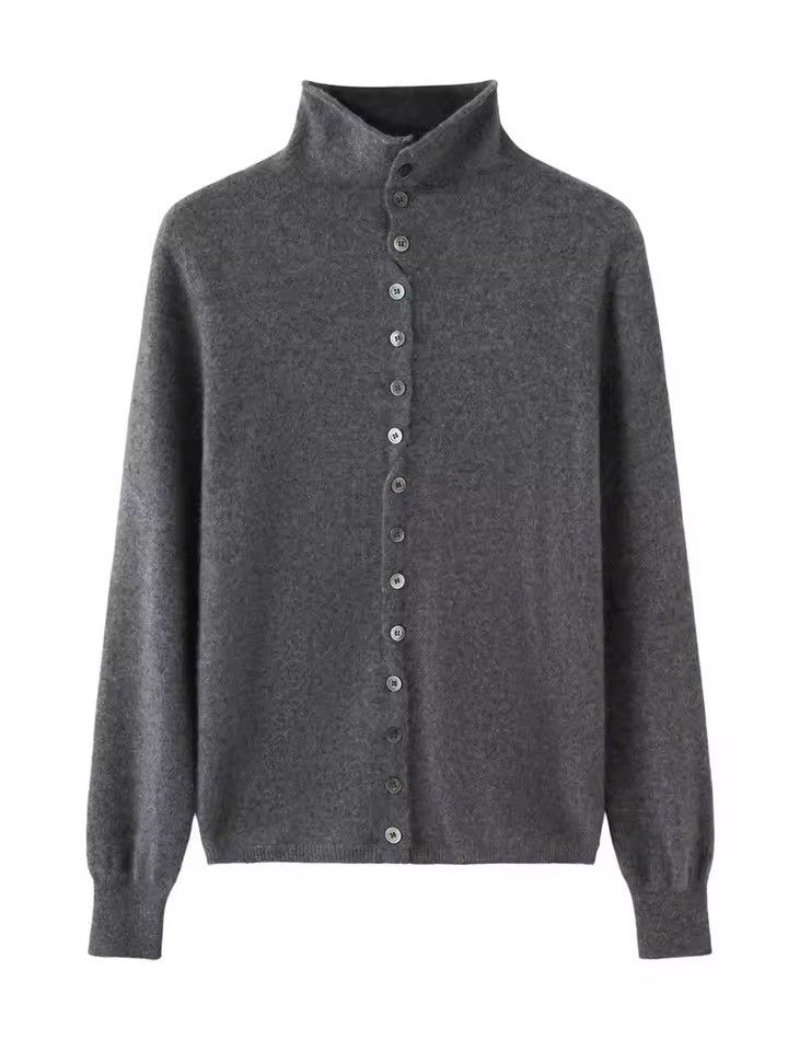 Extreme Cashmere 100% Cashmere Pullover Sweater Cardigan Casual Turtleneck Size M / US 6-8 / IT 42-44 - 5 Thumbnail