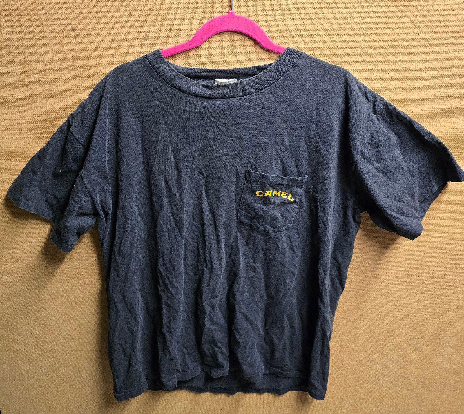 Camel Vtg 91 Camel Cigarettes Born To Be Smooth Single Stitch L Size US L / EU 52-54 / 3 - 2 Thumbnail