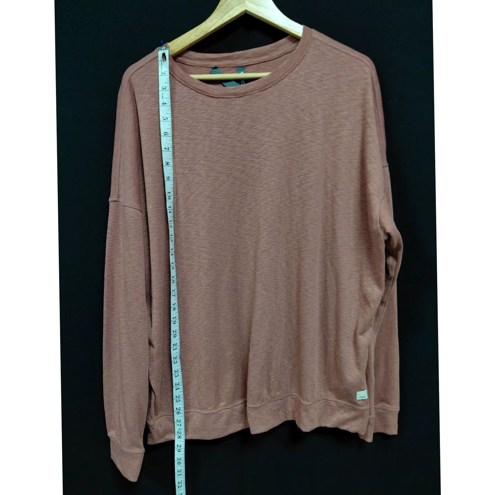Vuori Vuori Long Sleeve Top Knit Brown Solid Women XL Size XL / US 12-14 / IT 48-50 - 7 Thumbnail