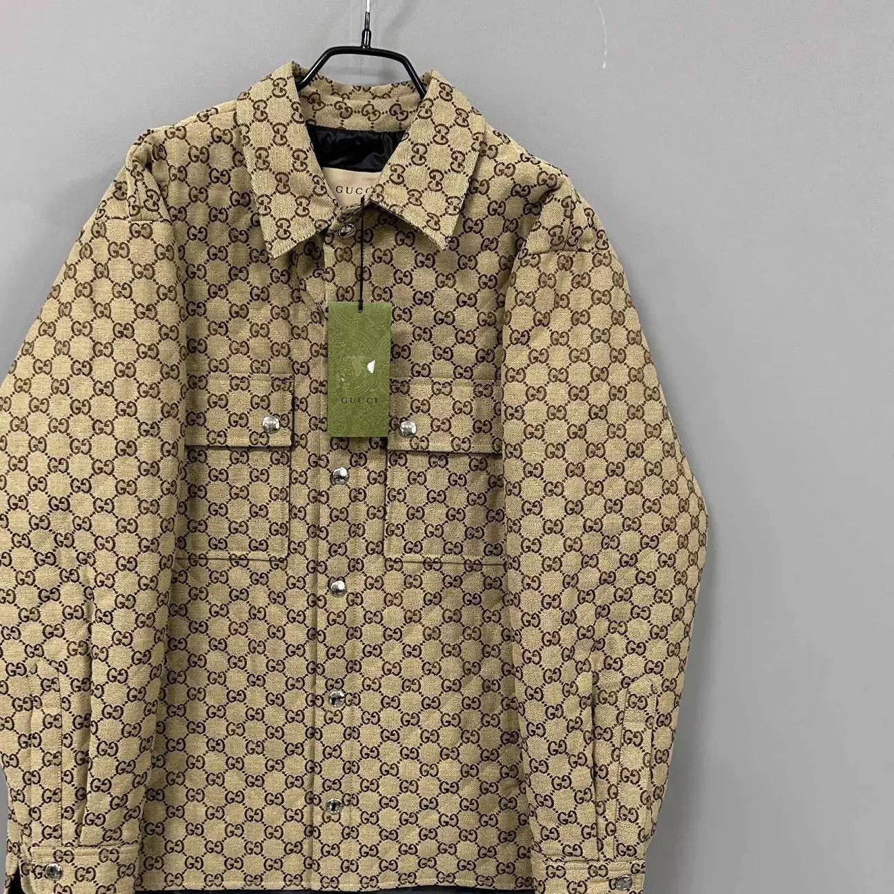 Gucci GUCCI GG monogram cotton quilted jacket size S new with tags Size M / US 6-8 / IT 42-44 - 2 Thumbnail