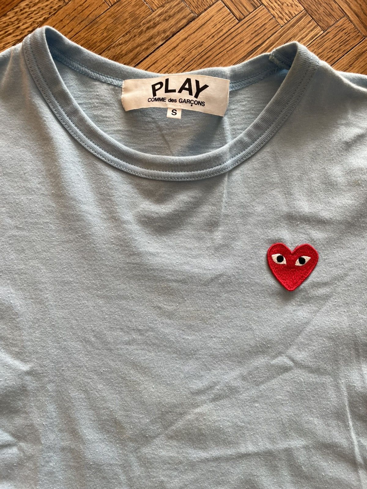 CDG by Comme des Garcons CDG Light Blue Tee Size US S / EU 44-46 / 1 - 4 Thumbnail