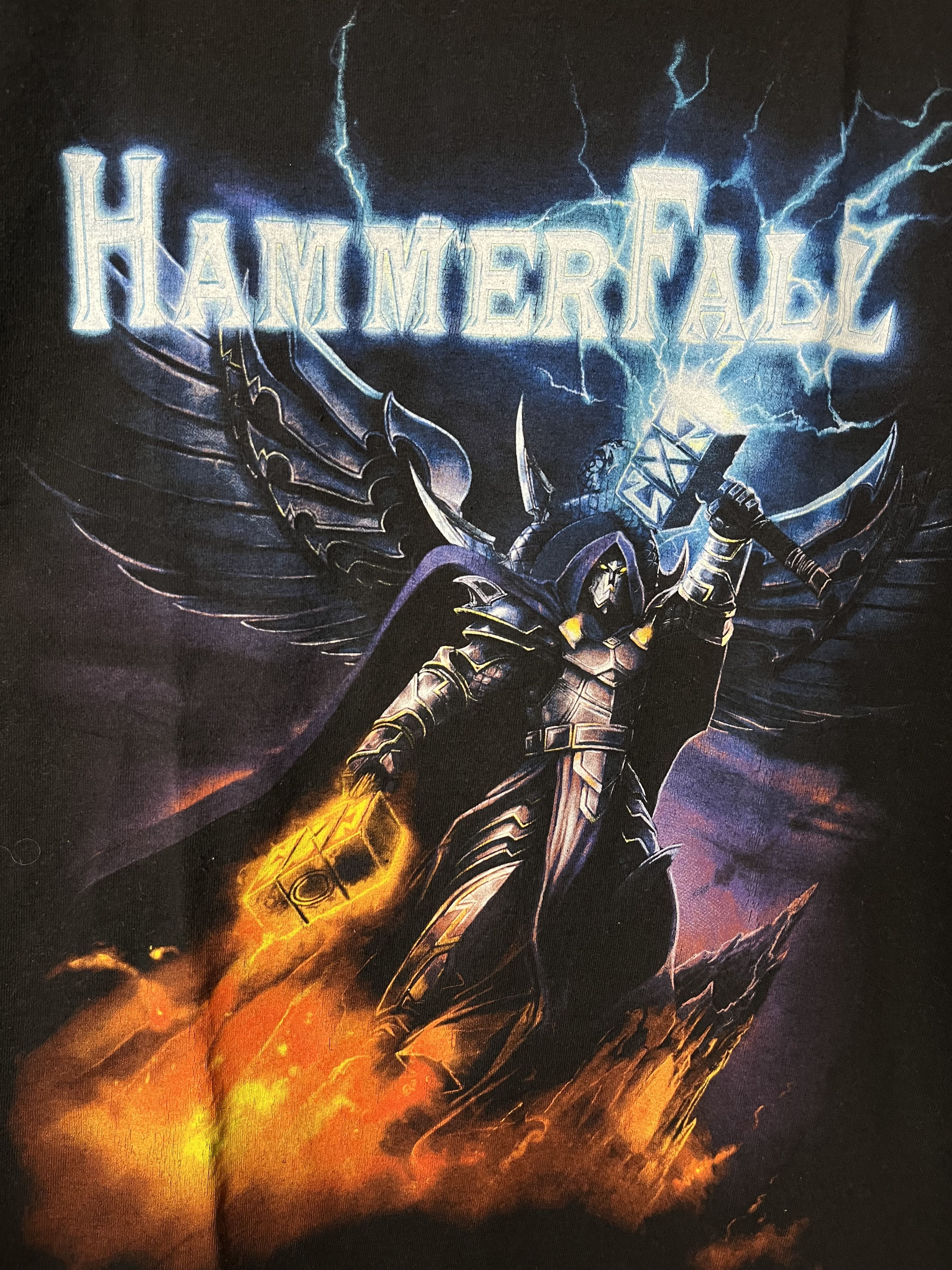 Band Tees × Vintage Vintage Hammerfall Rebels with a Cause Album Cover Size US XL / EU 56 / 4 - 3 Thumbnail